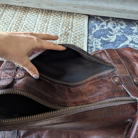 Leather Duffel - Picture 3 of 7